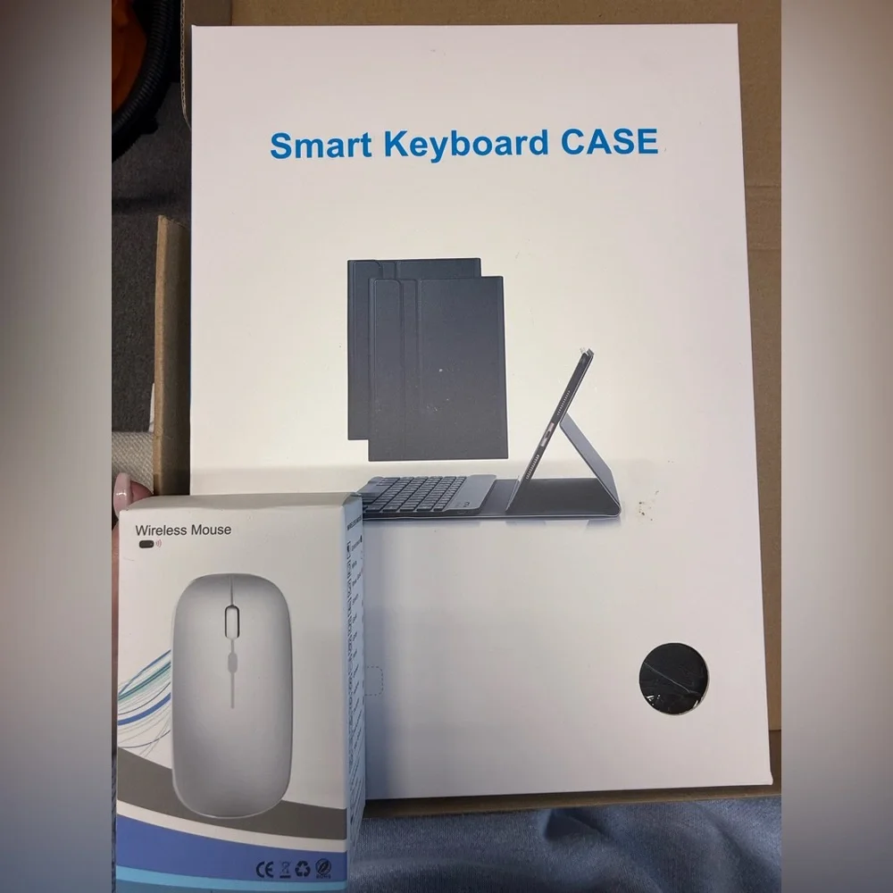 Smart Keyboard Case and Wireless Mouse Set/ IPad Pro 12.9 Black